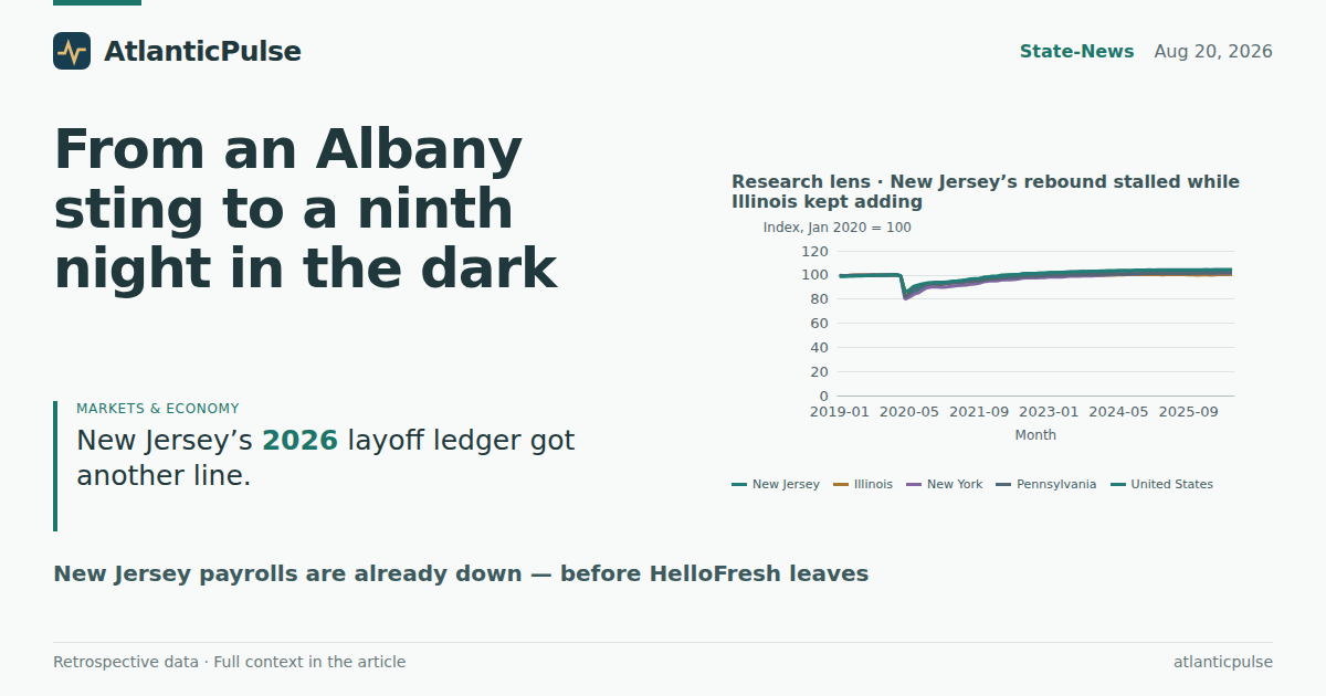 From an Albany sting to a ninth night in the dark